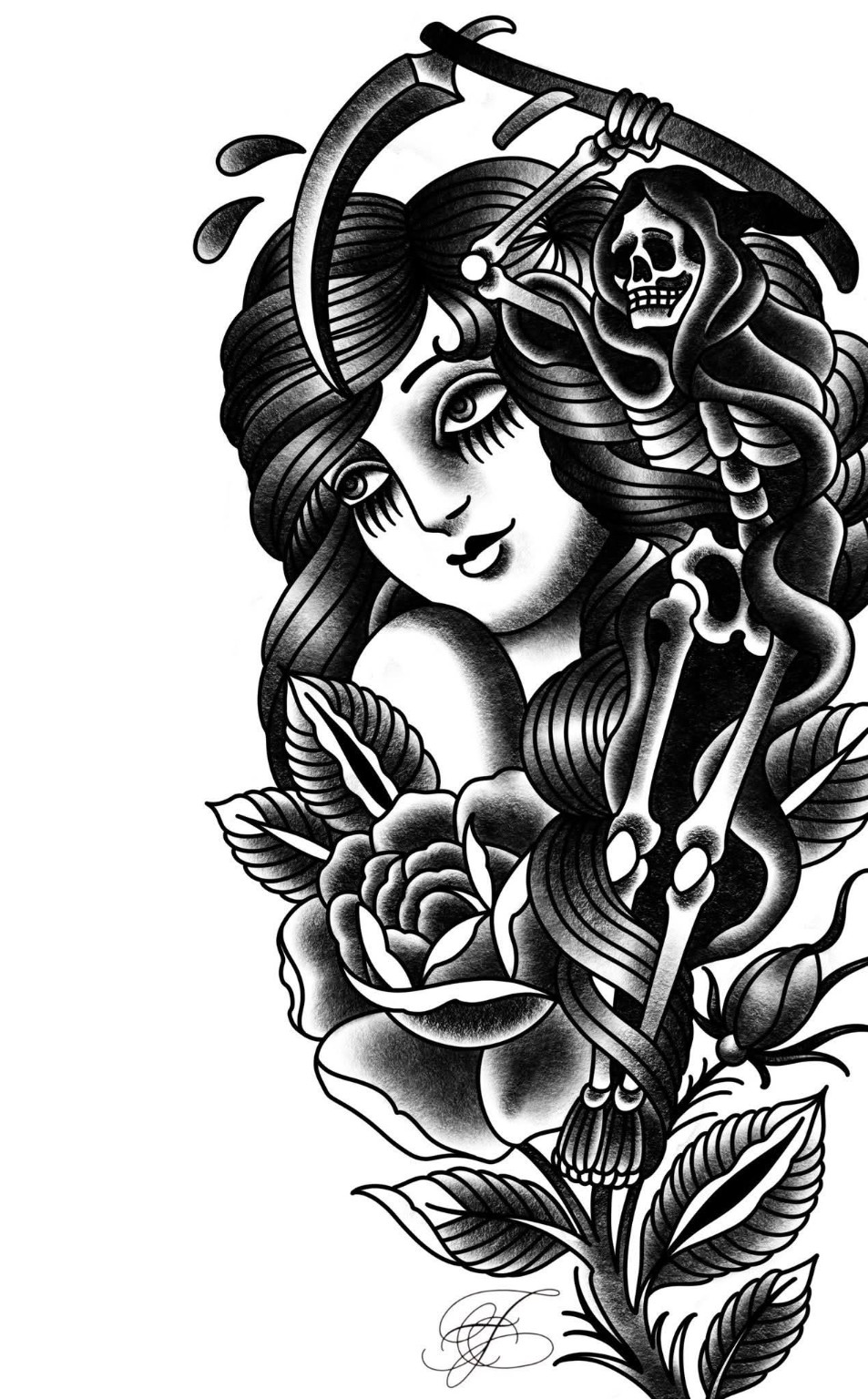 Ledigt design fra The Phoenix Ink