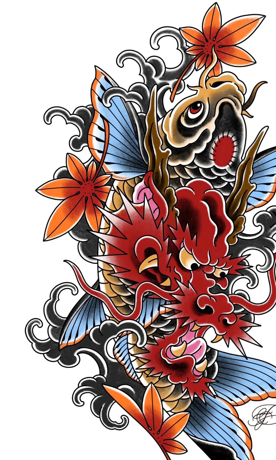 Ledigt design fra The Phoenix Ink