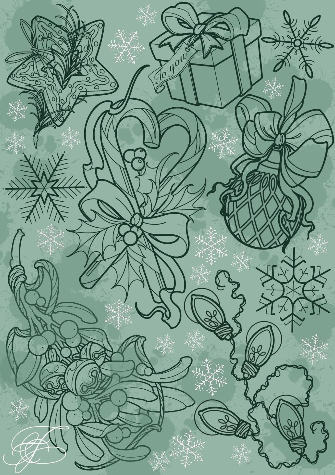 Ledigt design fra The Phoenix Ink