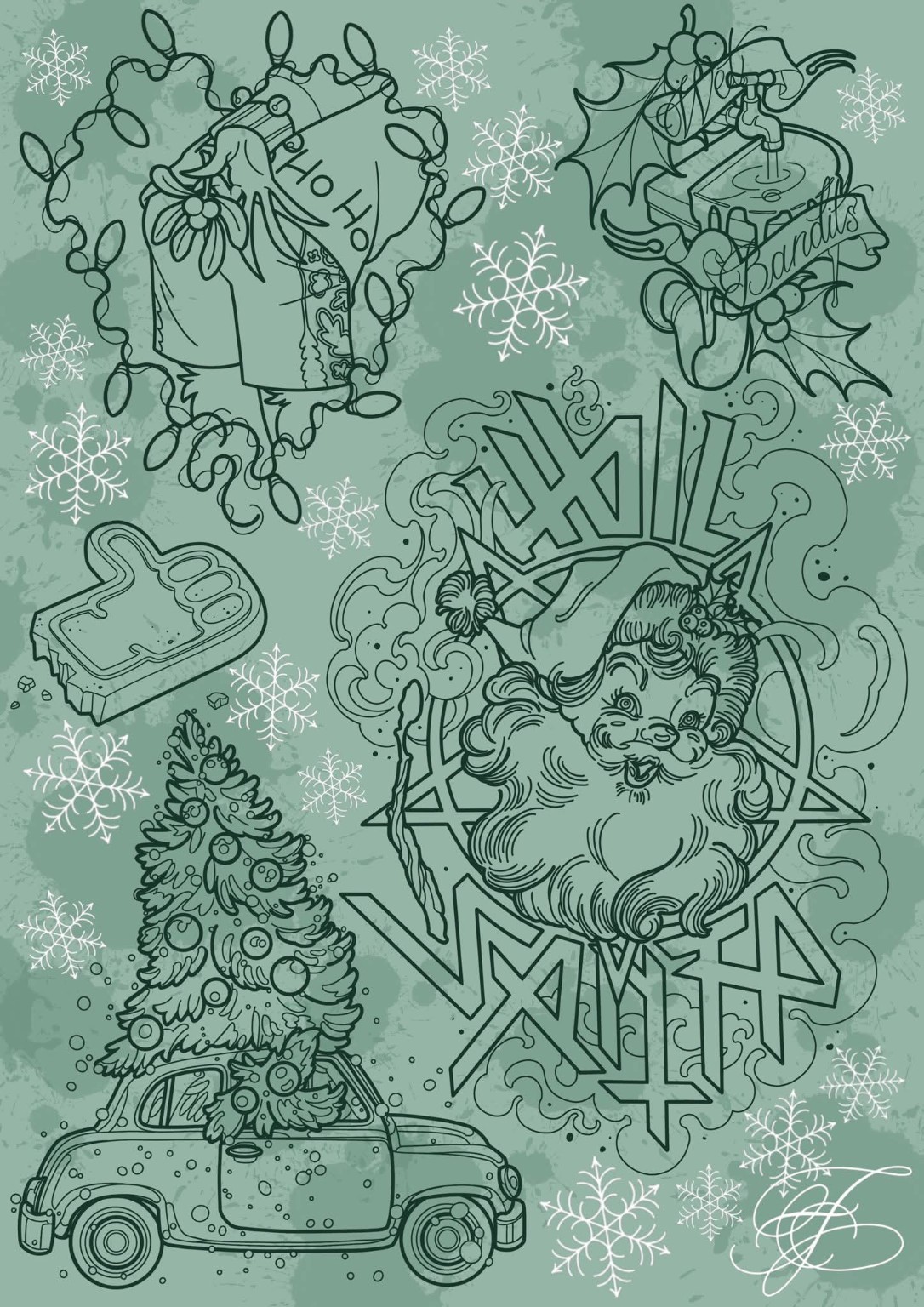 Ledigt design fra The Phoenix Ink