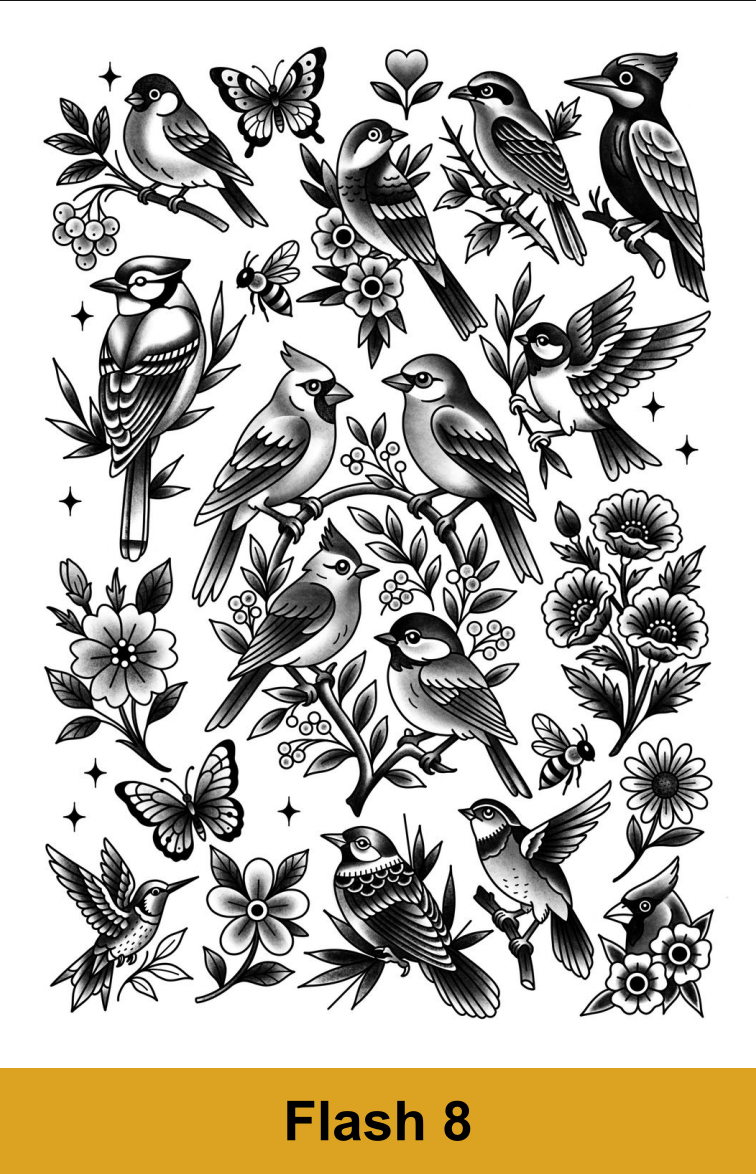 Print i ramme - Traditional Tattoo´s