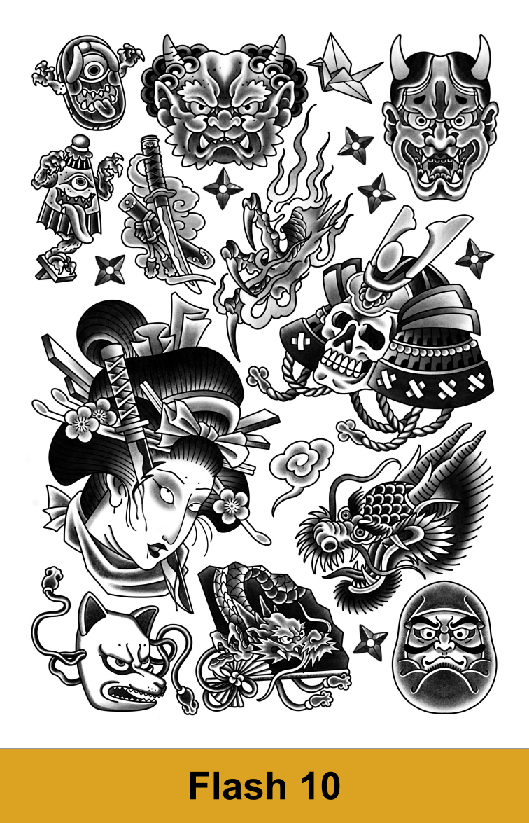 Print i ramme - Traditional Tattoo´s