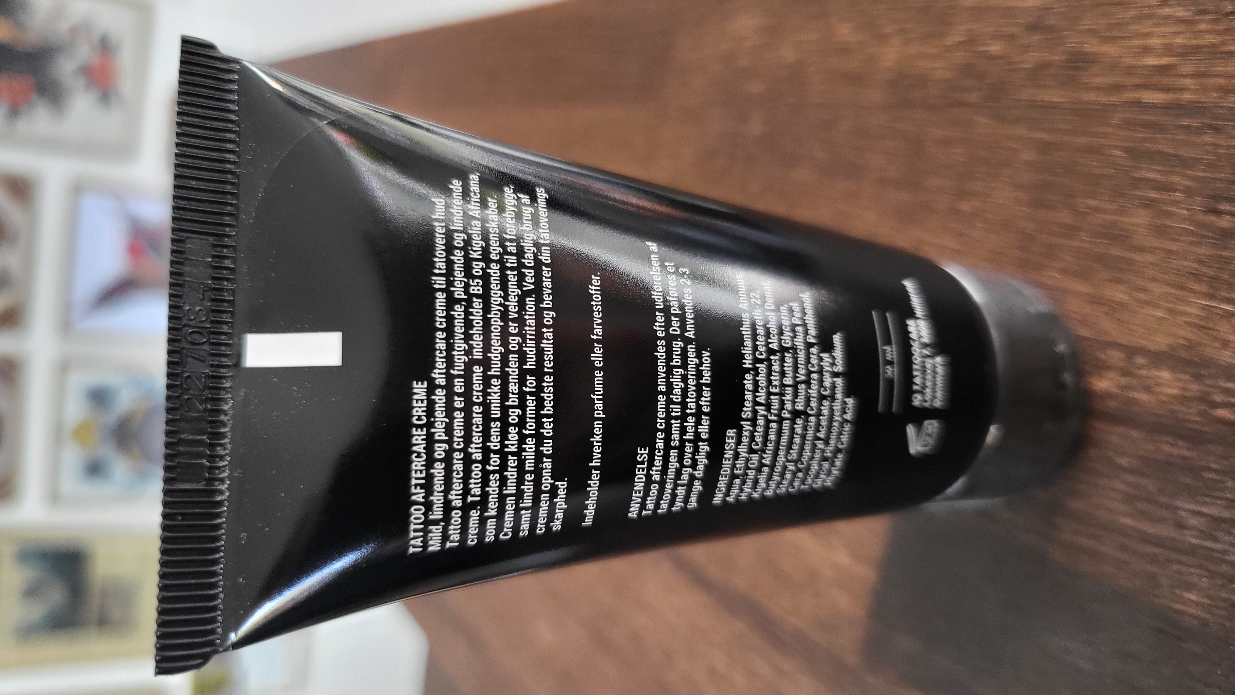 Tattoo aftercare lotion